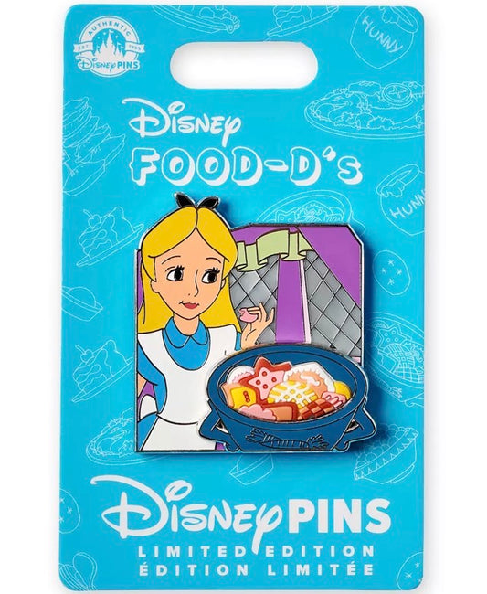 Alice in Wonderland Food-D’s Limited Edition Pin at shopDisney
