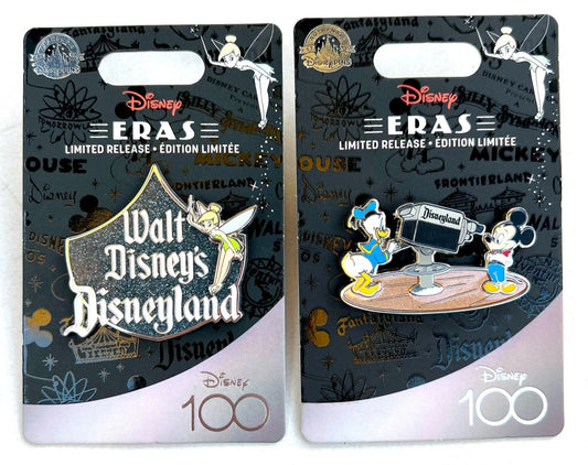 Disney 100 The Eras Pin Releases at Disneyland