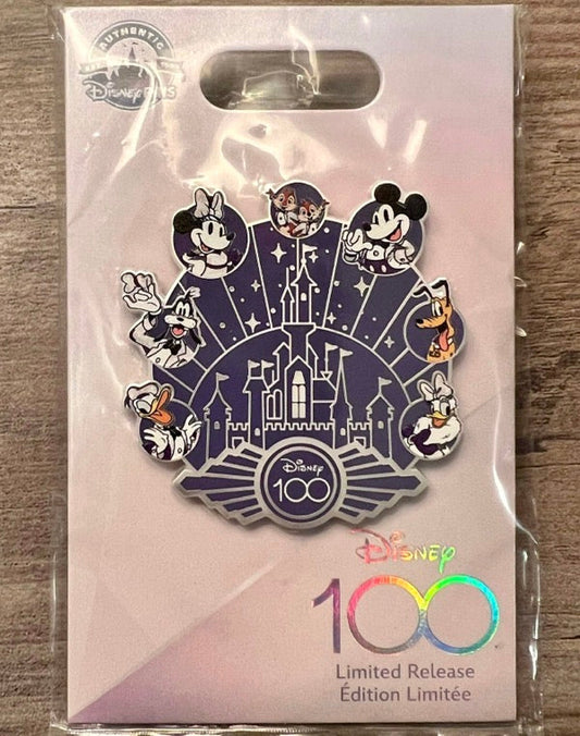 Disney 100 Platinum Celebration Cast Member Pin
