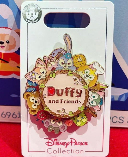 Duffy and Friends Spinner Pin at Shanghai Disney Resort