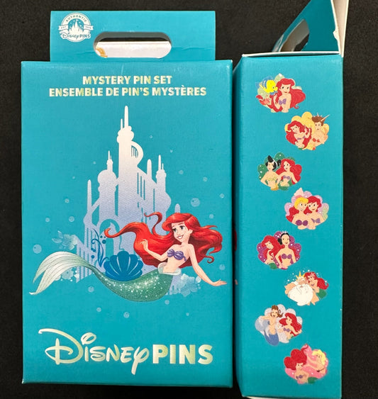 The Little Mermaid Ariel & Sisters Mystery Pin Set at Disney Parks