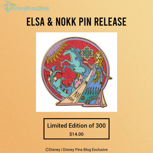 Elsa & Nokk Disney Pin at DPB Store