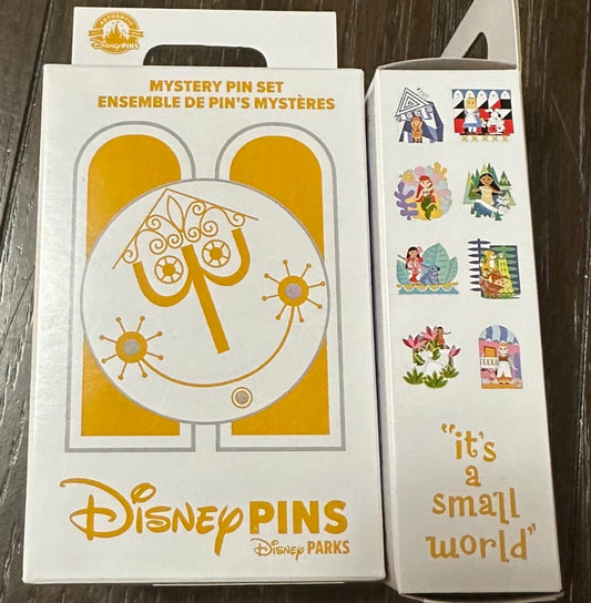 It’s a Small World Disney Character 2023 Mystery Pin Set