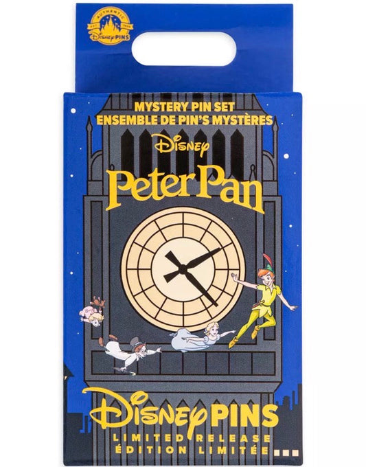 Peter Pan Mystery Pin Set at shopDisney and Disney Parks