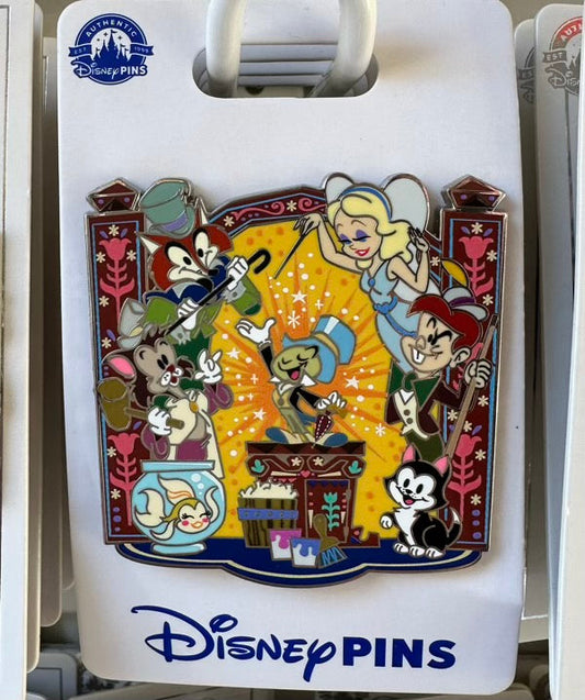 Pinocchio Family Disney Pin
