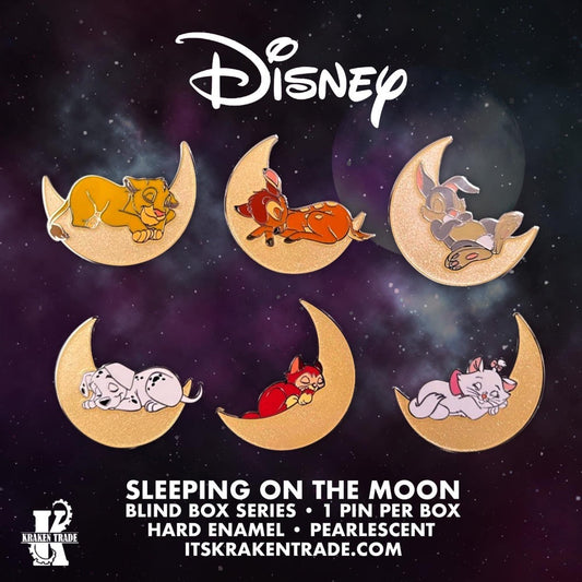 Sleeping on the Moon Blind Box Disney Pin Set at Kraken Trade