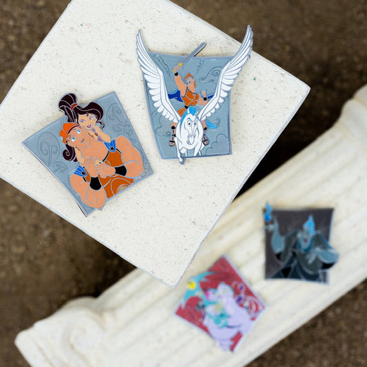 Hercules Disney Pin Releases at Pink a la Mode