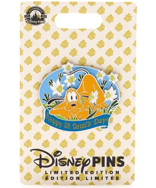 Pluto St. David's Day Pin at shopDisney UK