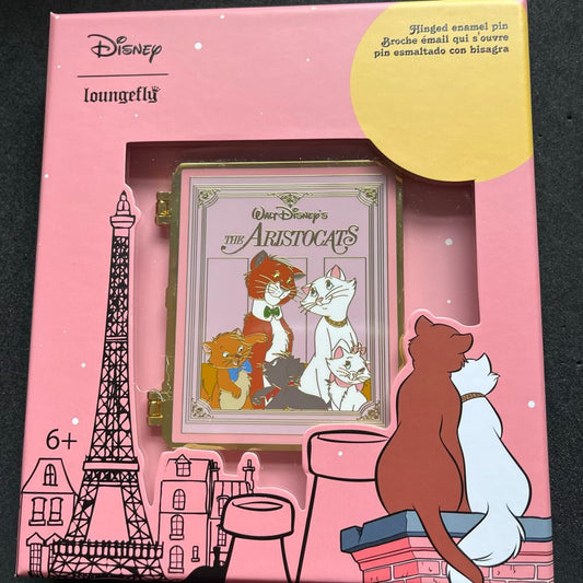 The Aristocats Book Limited Edition Loungefly Disney Pin