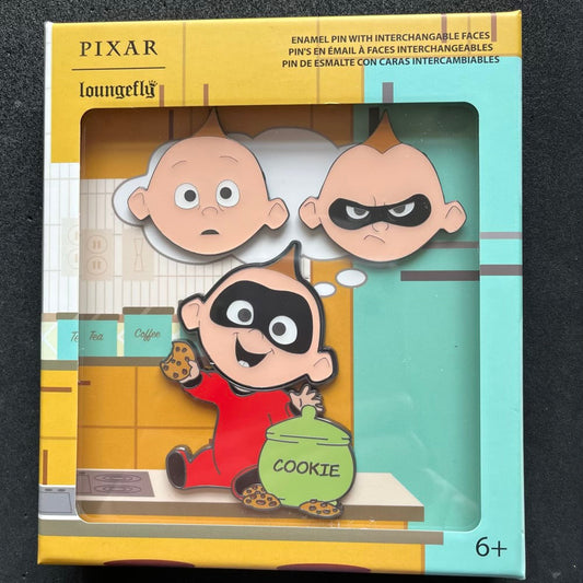 The Incredibles Jack Jack Mixed Emotions Loungefly Disney Pin Set
