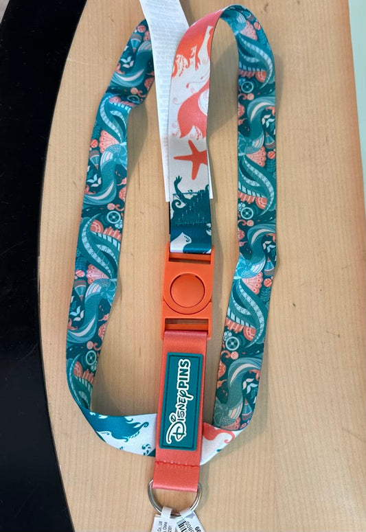 The Little Mermaid Reversible Lanyard at Disney Parks