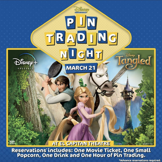 Pin Trading Night March 2023 at El Capitan Theatre