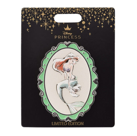 Ariel Elegant Portrait Disney Pin