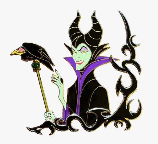 Maleficent Thorn ArtLand Disney Pin