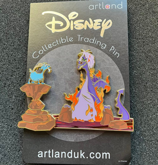 Merlin Vs. Madam Mim Disney Pin by ArtLand