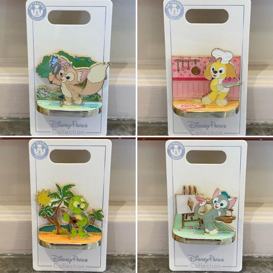 New Diorama Character Pins at Shanghai Disney Resort