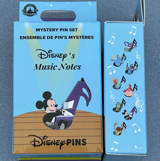 Disney’s Music Notes Mystery Pin Set