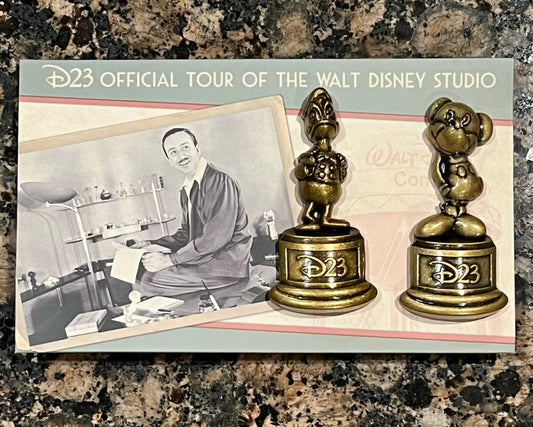 D23 Official Tour of The Walt Disney Studio Pins