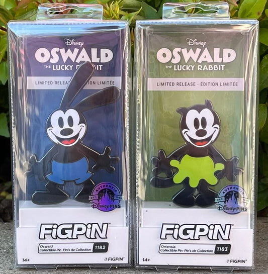 Oswald and Ortensia Limited Release FiGPiN Exclusives at Disney Parks