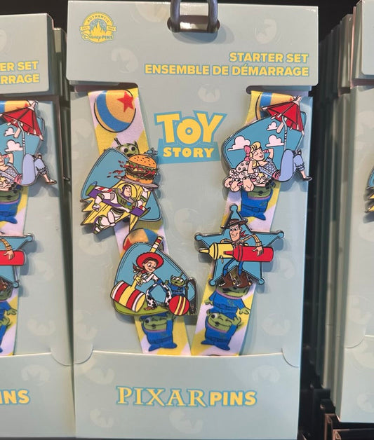 Pixar Toy Story Summer Pin Trading Starter Set