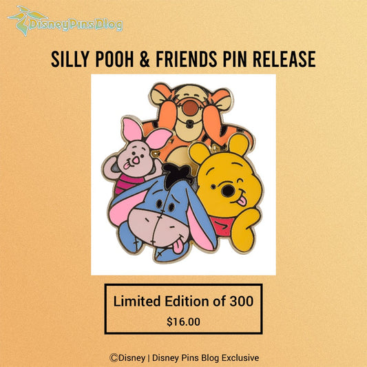 Silly Pooh and Friends Disney Pin Release at DPB Store