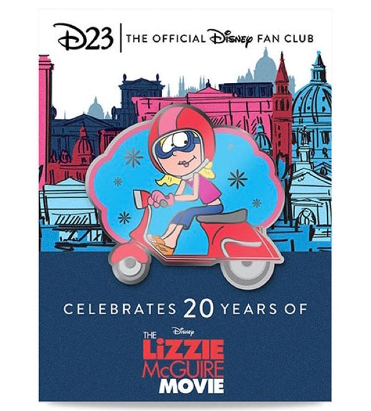 The Lizzie McGuire Movie 20th Anniversary D23 Gold Member Exclusive Pin