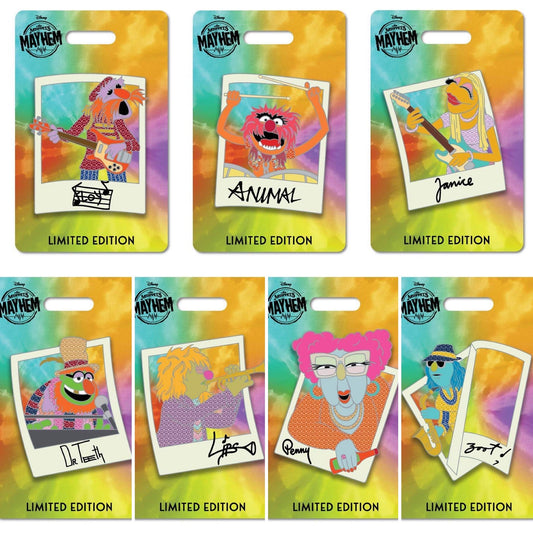 D23 Exclusive The Muppets Mayhem WDI Pin Releases at Mickey’s of Glendale