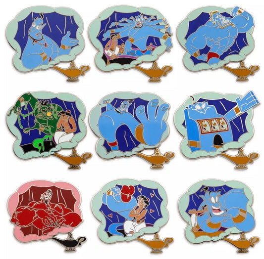 Aladdin 30th Anniversary Mystery Pin Set