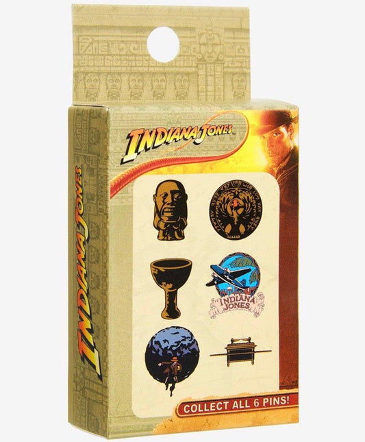 Indiana Jones Icons Blind Box Pin Set at Hot Topic