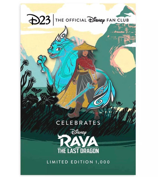 Raya and the Last Dragon D23 Gold Member Exclusive Disney Pin