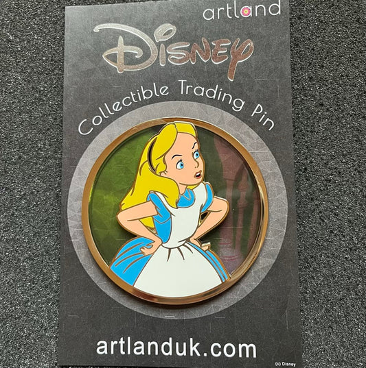 Alice in Wonderland Nonsense! Glass Limited Edition ArtLand Disney Pin