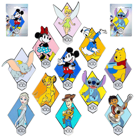 Disney 100 Years of Wonder Diamond Pin Series