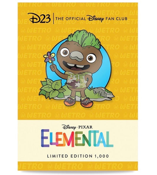 Disney Pixar Elemental D23 Gold Member Exclusive Pin