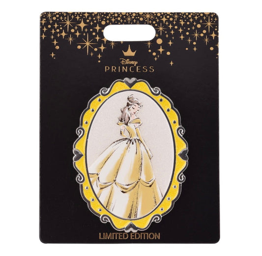 Belle Elegant Portrait Disney Pin