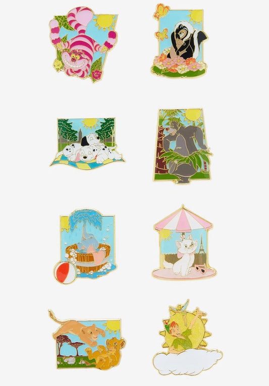 Disney Classic Scenery Blind Box Pin Set at BoxLunch