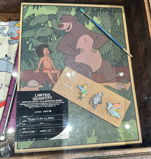 Disney100 Pin Set at Stance