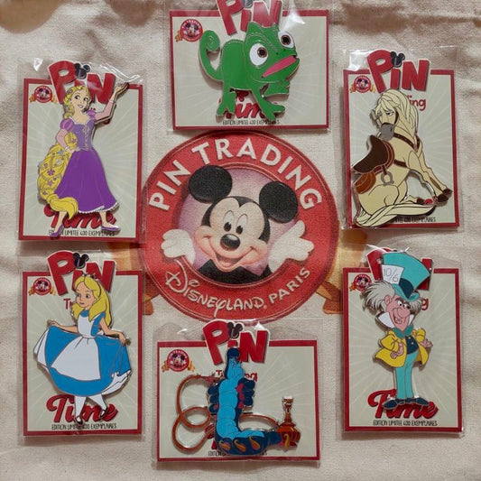 Disneyland Paris July 2023 Pin Trading Time Event Releases