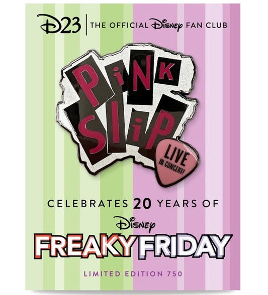 Freaky Friday 20th Anniversary D23 Gold Member Exclusive Pin