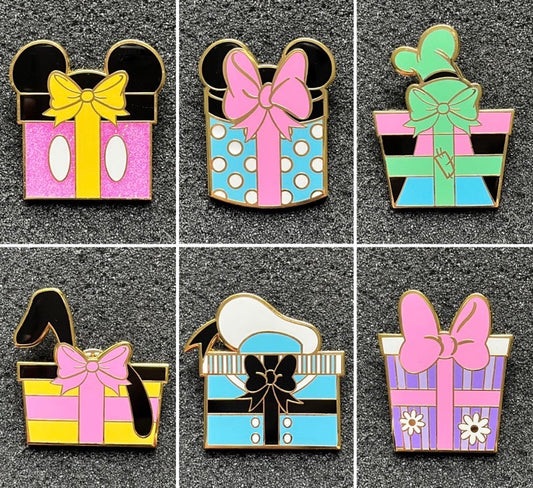 Mickey Mouse and Friends Birthday Presents Loungefly Blind Box Pins