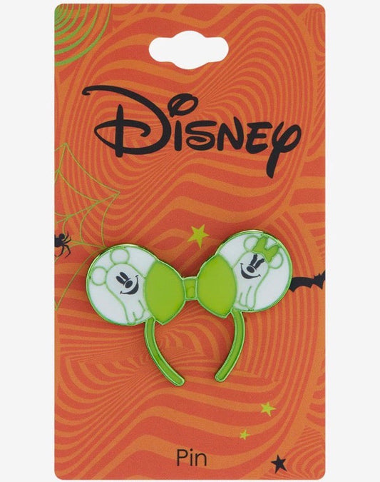 Minnie Mouse Ghost Ears Halloween Pin - BoxLunch
