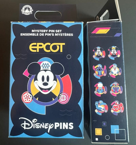 New EPCOT Mystery Pin Set at Walt Disney World