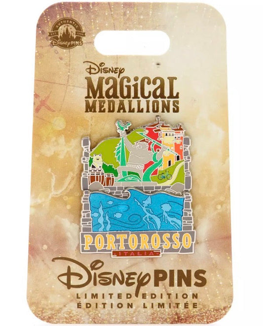 Portorosso Magical Medallions Disney Pin