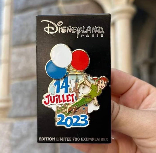 Surprise Bastille Day 2023 Pin at Disneyland Paris