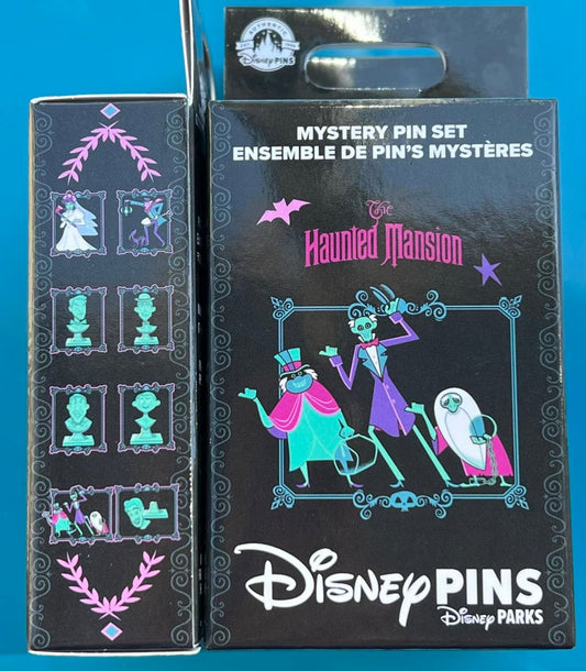 The Haunted Mansion Mystery Pin Set at Disney Parks