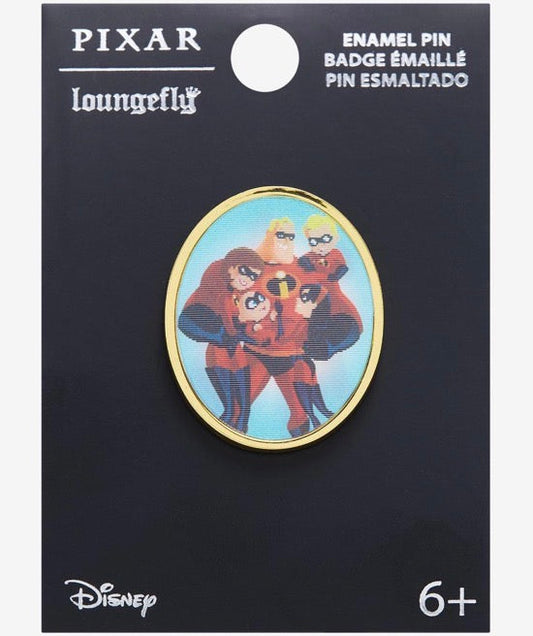 The Incredibles Lenticular Family Portrait Disney Pin at BoxLunch