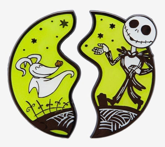 The Nightmare Before Christmas Jack & Zero Pin Set at Hot Topic