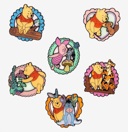 Winnie The Pooh Cameo Blind Box Pin Set at Hot Topic