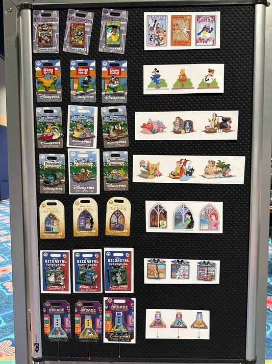 Disney Parks 2024 Monthly Pin Collections
