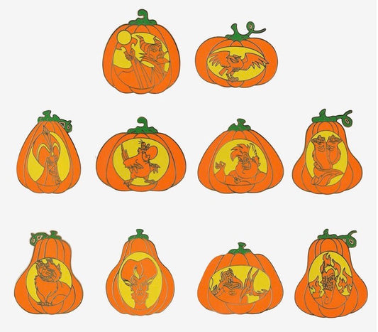 Disney Villains Jack-O-Lantern Blind Box Pin Set - BoxLunch