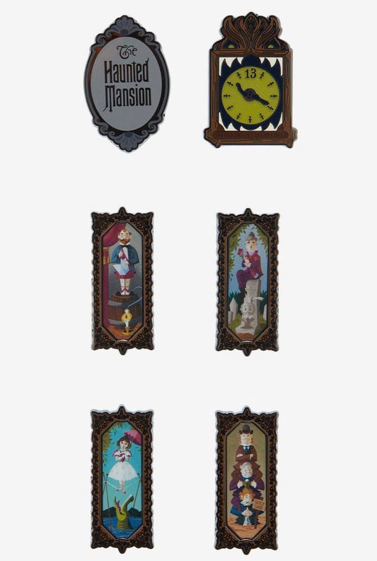 Haunted Mansion Icons Blind Box Pin Set at BoxLunch